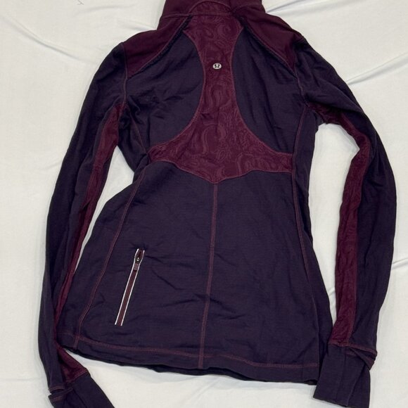 Lululemon Define Jacket – Plum/Purple Mix – Size 6 - Picture 2 of 2